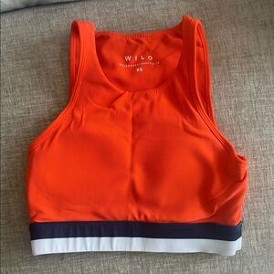 Wilo Orange Sports Bra